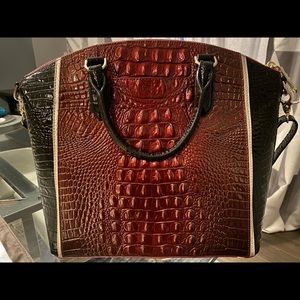 Brahmin Large Infared Stockholm Duxbury Satchel